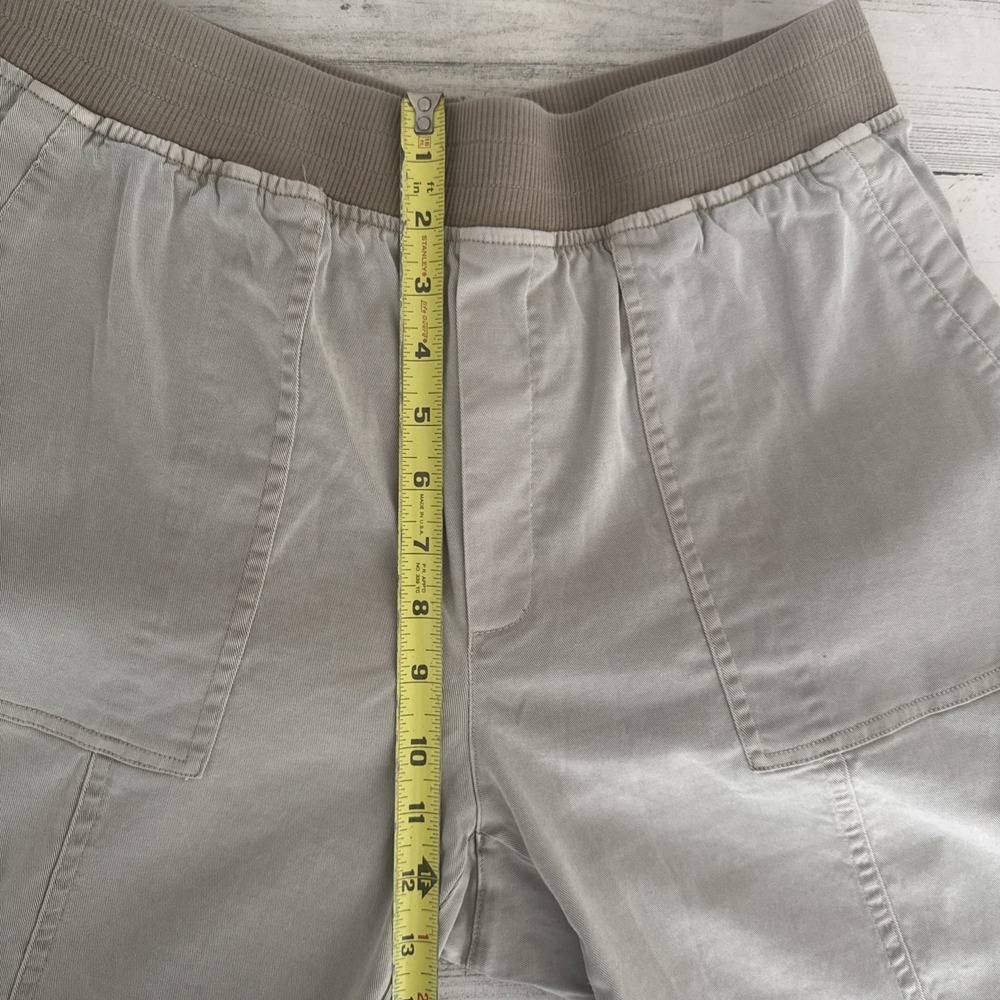 Soft Surroundings Stretch Pull-on Straight Leg Pants Khaki - S/M - Picture 7 of 11